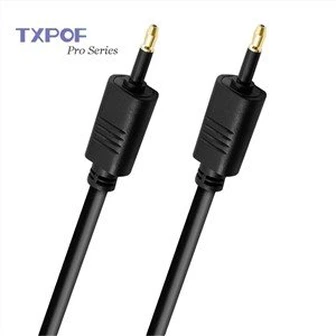Mini-Toslink 3,5 mm hane till hane kablar